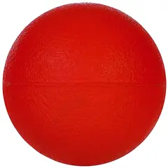Kastboll av gummi 80 g | 6,5 cm Kastboll till träning och skolidrott