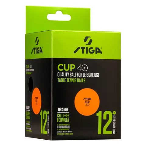 Bordtennisboll Stiga Cup 12 st. Orange