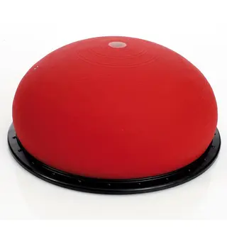 Balansboll Togu Jumper | Giftfri Bosuboll | 52 cm | Rutonmaterial | Röd