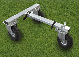 Transportvagn för fritt stående målburar Transporthjul för fotbollsmål