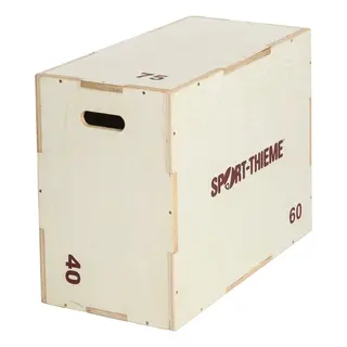 Plyo Box i trä 30x40x50 cm Powerbox | Plyometrisk box | Jump box