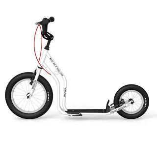 Yedoo Wzoom New Sparkcykel Vit Kickbike med stora hjul