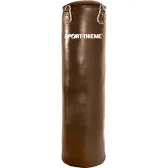 Boxningssäck i läder | 100x35 cm | 30 kg Sandsäck med kedja och svirvel