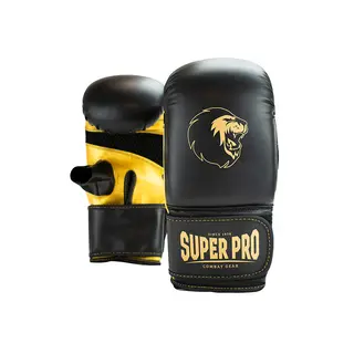 Boxningshandskar Super Pro Victor Svart/ Guld