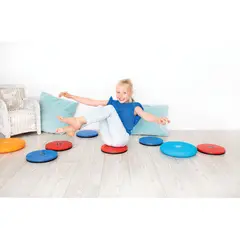 Beleduc Spin & Balance Set med 10 roterande balansbrädor