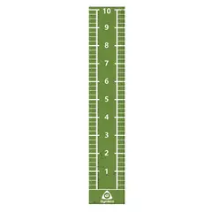 Gymleco Konstgräs med tryck 11 x 2 m | Grön