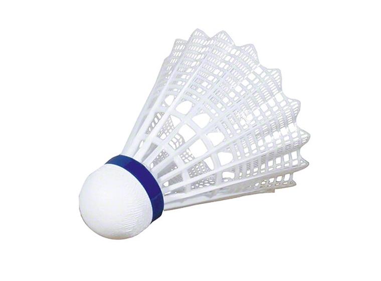 Badmintonboll Shuttle 2000 - 6 st Vit - Medel