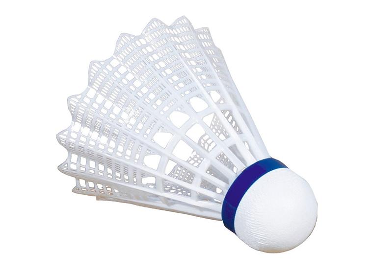 Badmintonboll Shuttle 2000 - 6 st Vit - Medel