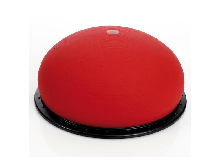 Balansboll Togu Jumper Pro | Giftfri 52 cm | träningsboll i Ruton | Röd 
