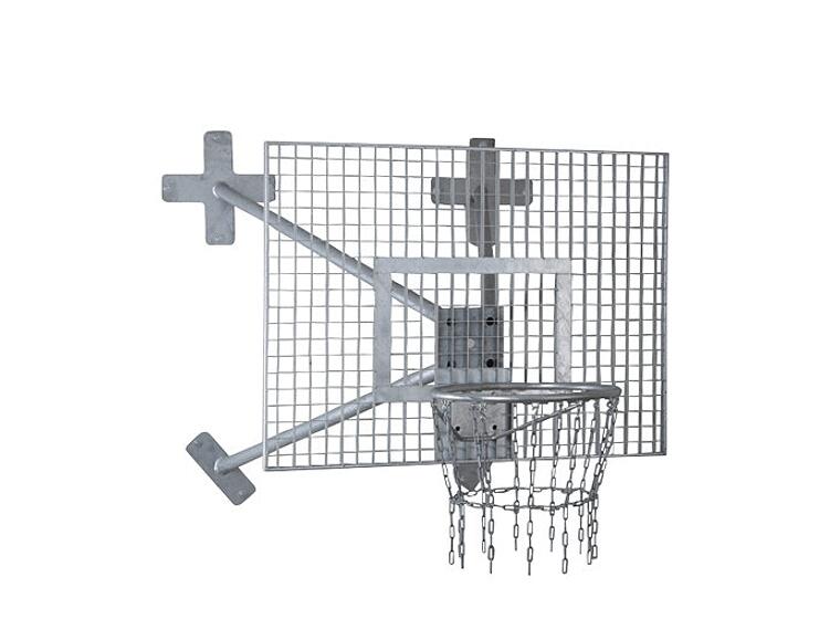 Basketställning vägghängd utomhus Vandalsäker| Dunk Utomhuskorg Kätting 