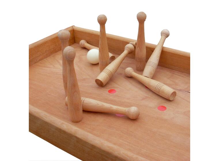 Biljardbowling i trä Bowlingbana | 193 x 40 x 7 cm 