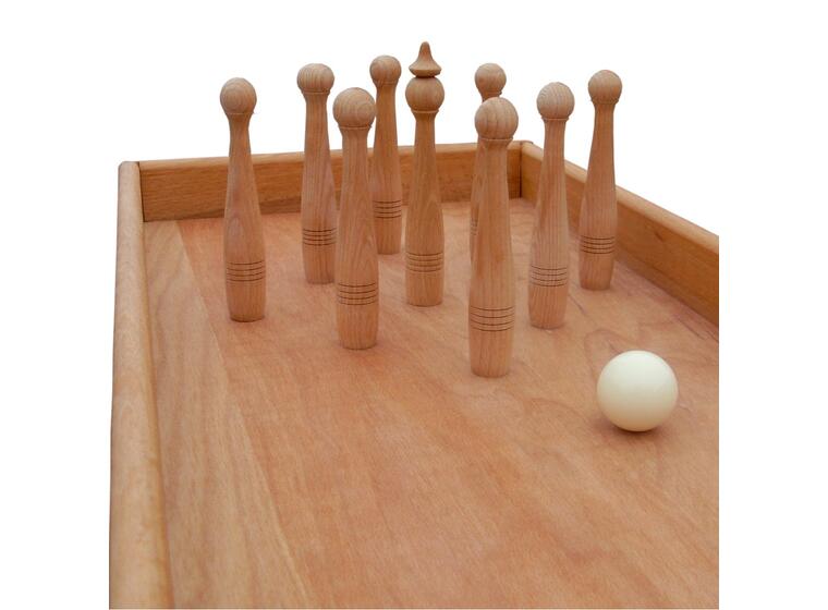 Biljardbowling i trä Bowlingbana | 193 x 40 x 7 cm 