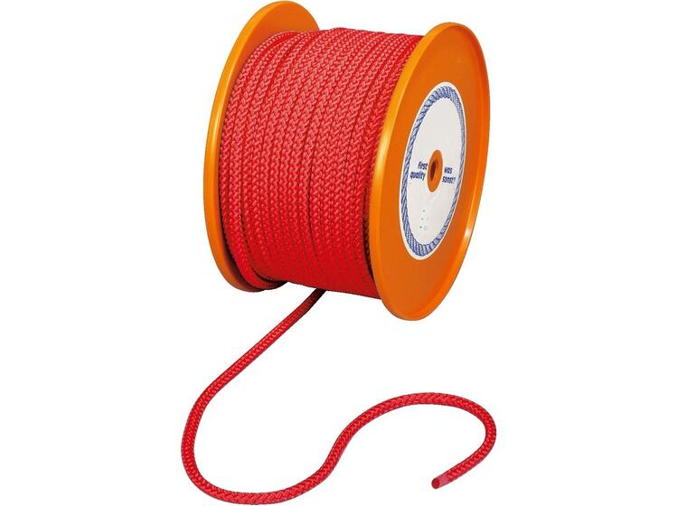 Hopprep röd rulle 100 m Diameter 9 mm 