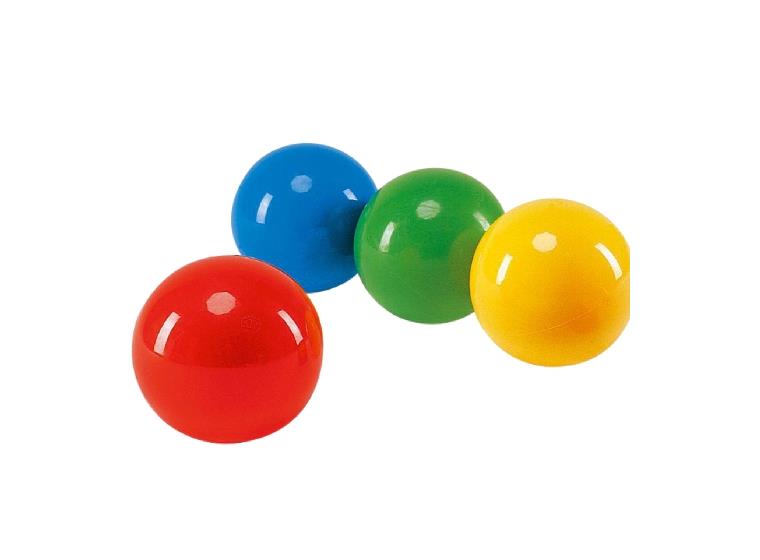 Lekboll gummi 7cm (4 st) lätt gummiboll
