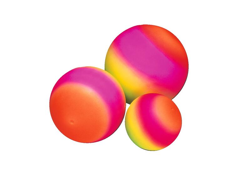 Regnbågsboll Greppvänliga tåliga neonbollar 