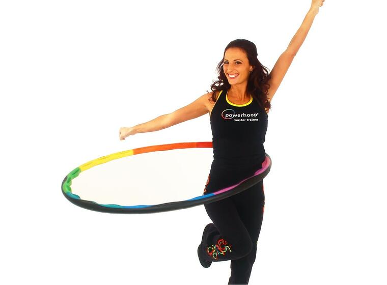 Rockring med vikt 1,6 kg - 1,9 kg Powerhoop träningsrockring 