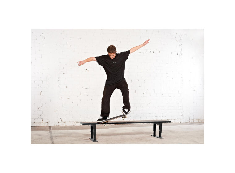 Skateramp "Long Bench" Justerbar höjd från 28-43 cm 