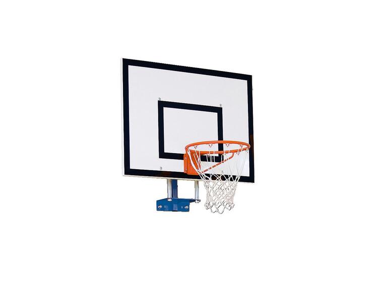 Basketbollställning vägghängd Ej justerbar höjd 