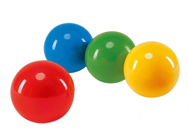 Freeball 12,5 cm | 4 st Lätt gummiball - Latexfri 
