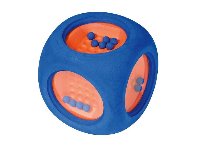 Matematiktärning i EVA skum 21 x 21 cm 6 st fönster med 16 st hål i varje 
