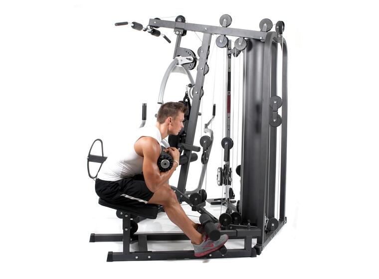 Multigym Finnlo Autark 6600 Latsdrag Butterfly Rodd Bensträck Benböj 