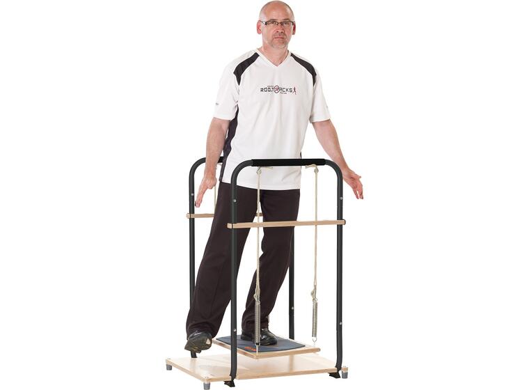 Pedalo Stabilisator med plattform Träningsgunga för balans och styrka 