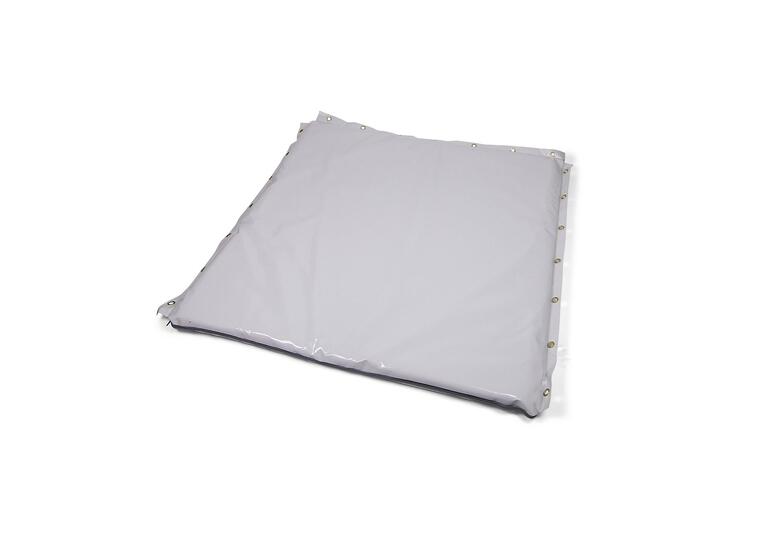 Stolpskydd | Skydd i pulkabacken 1m 100x100x 5 cm |  Med öljetter 