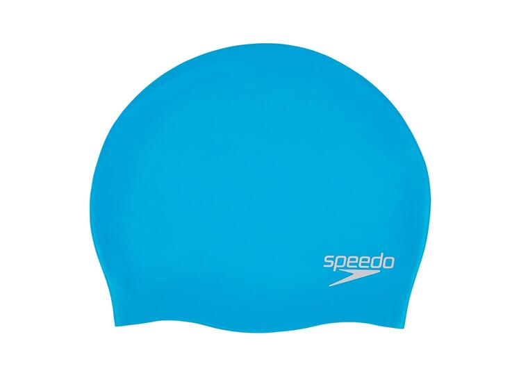 Badmössa silikon Speedo Moulded Silikon | Neon blå 