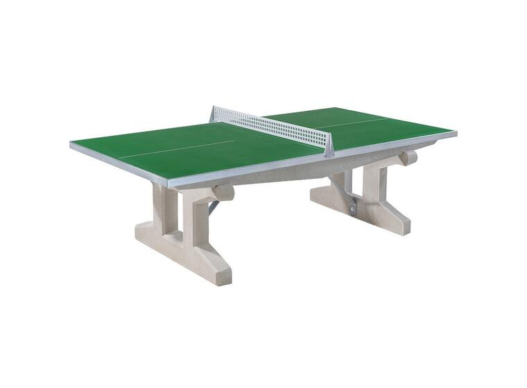 Bordtennisbord Utomhus Polymerbetong Utomhusbord i betong | Korta ben| Grön