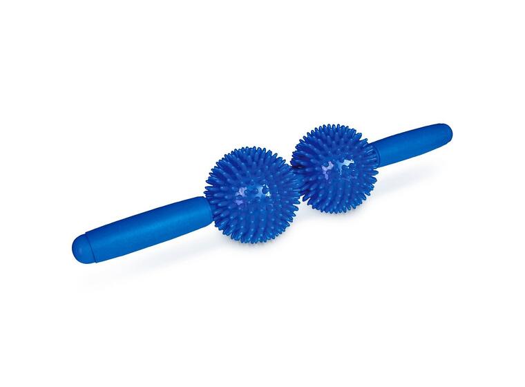 Massagerulle Duo 43 cm Med 2 piggbollar 