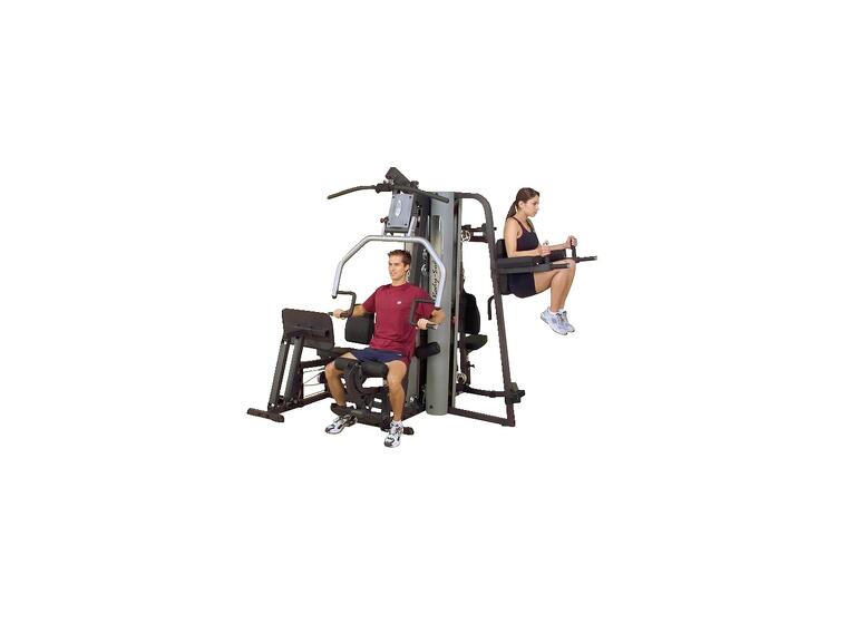 Multigym Body-Solid för 2 pers Benpress Rodd Latsdrag Bänkpres mm 