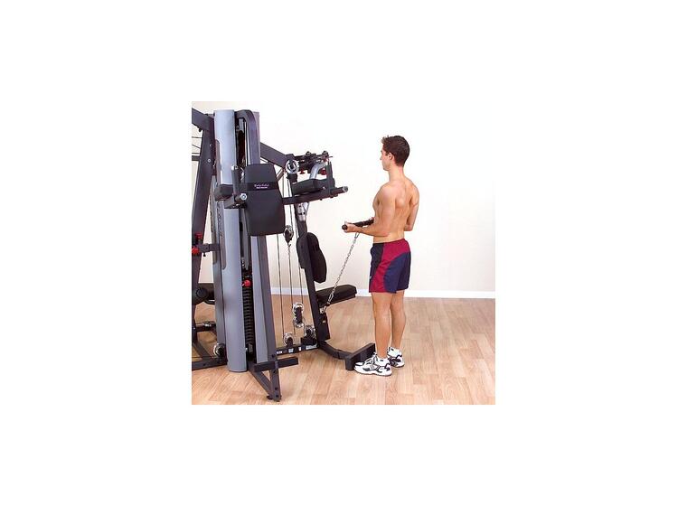 Multigym Body-Solid för 2 pers Benpress Rodd Latsdrag Bänkpres mm 