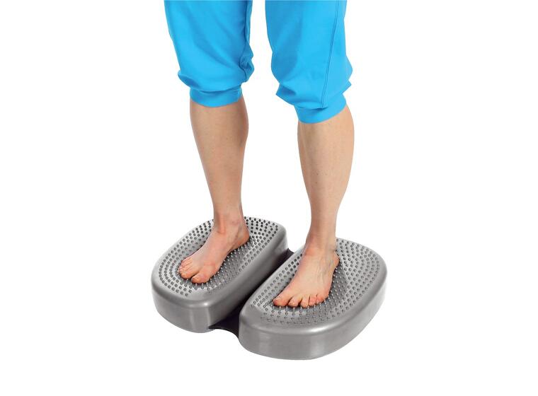 Togu Aero-Step Pro ( Farge = Sølv-grå ) Dubbel balansdyna | Silver 