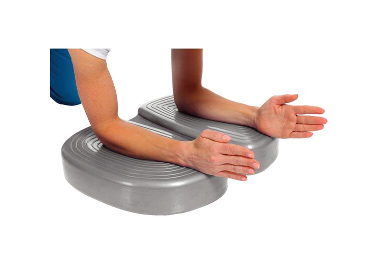 Togu Aero-Step Pro ( Farge = Sølv-grå ) Dubbel balansdyna | Silver 