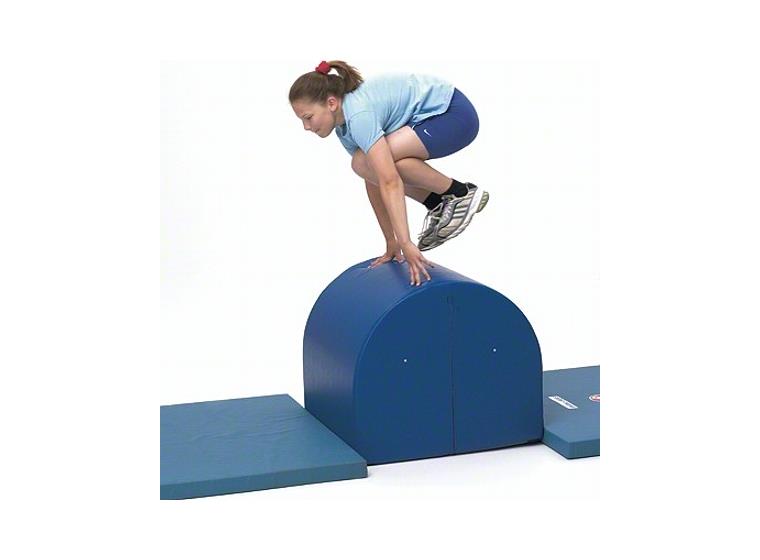 Voltkudde i skum LxBxH: 65x66x56 cm, 8 kg, blå 