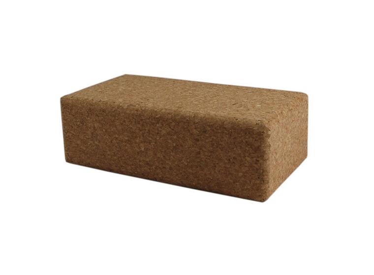 Yogablock i kork 230 x 120 x 75 mm 