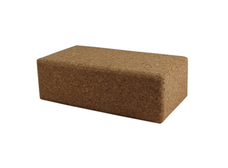 Yogablock i kork 230 x 120 x 75 mm