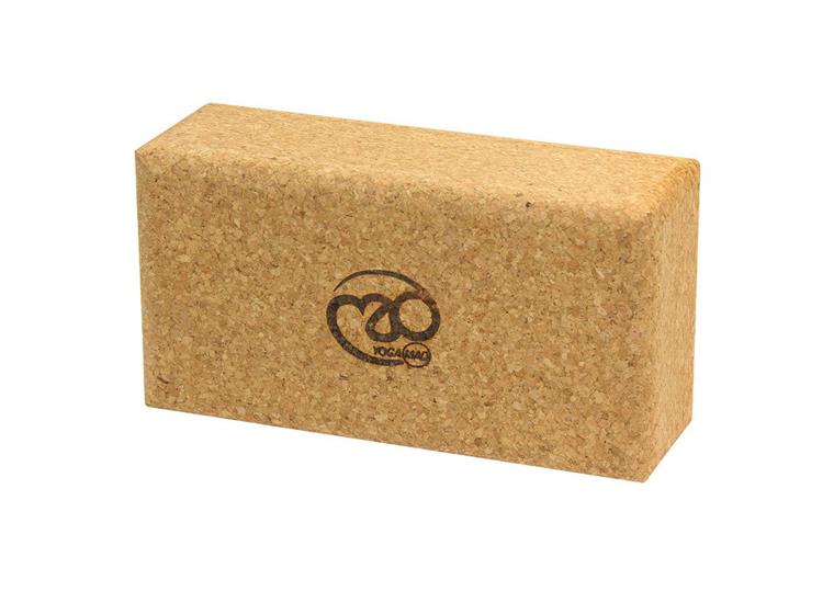 Yogablock i kork 230 x 120 x 75 mm
