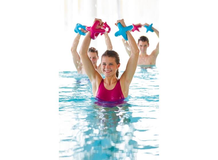 Aqua Fitness BeTomic Rosa Träningsredskap för vattenträning 