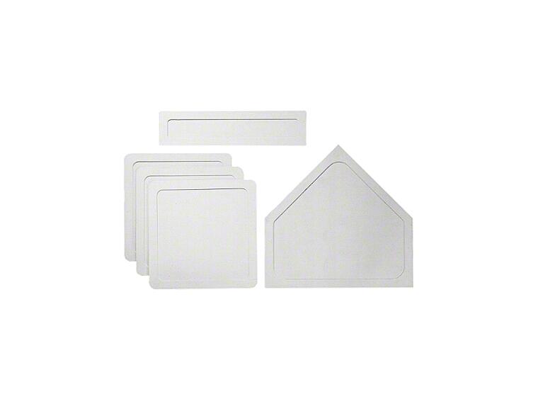 Base set för baseball 3 baser | 1 home plate | 1 pitcher plate 