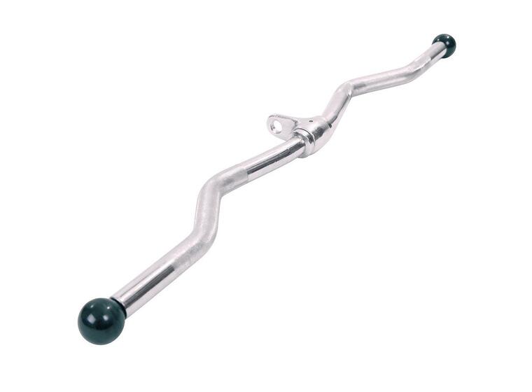 Dragstång Curlad för Triceps och biceps Vinklad dragstång | 80 cm | roterande 