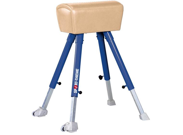 Gymnastikbock | 110-170 cm Metallben | Höjdjustering 