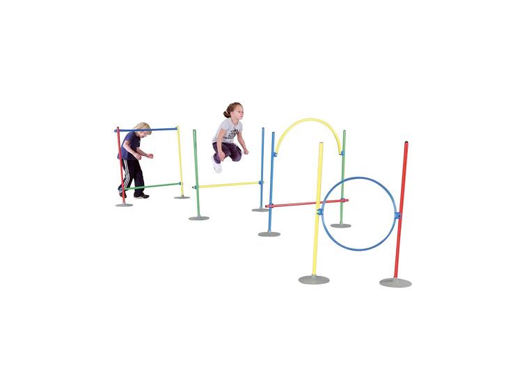 Hinderset Basic II Set för hinderbana 