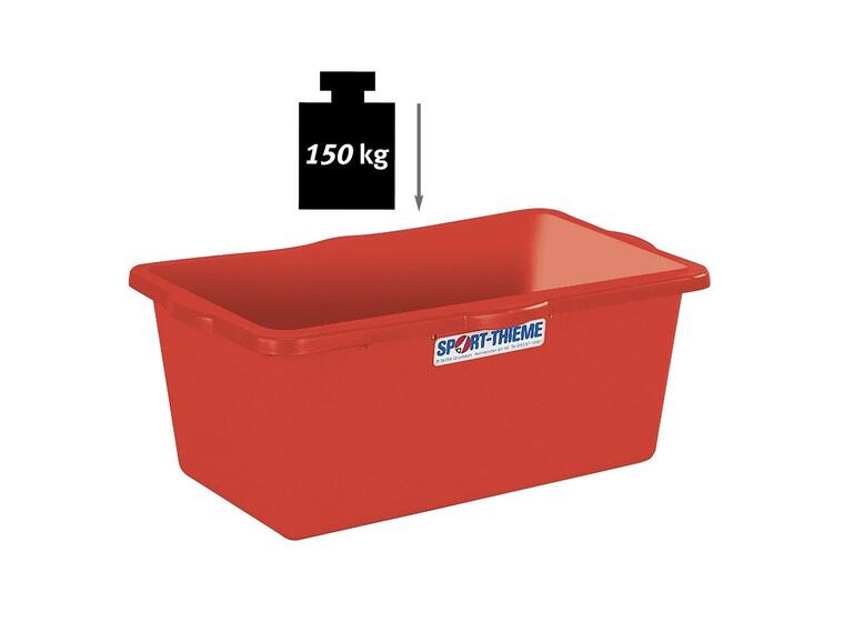 Mobil Förvaringslåda 90 liter Röd Utan lock 
