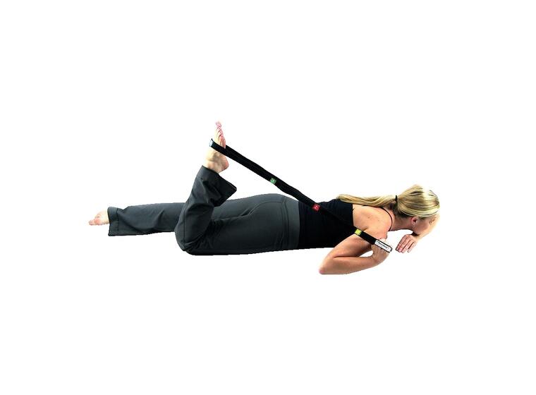 TheraBand Stretch Strap 140 cm Elastiskt band med öglor 