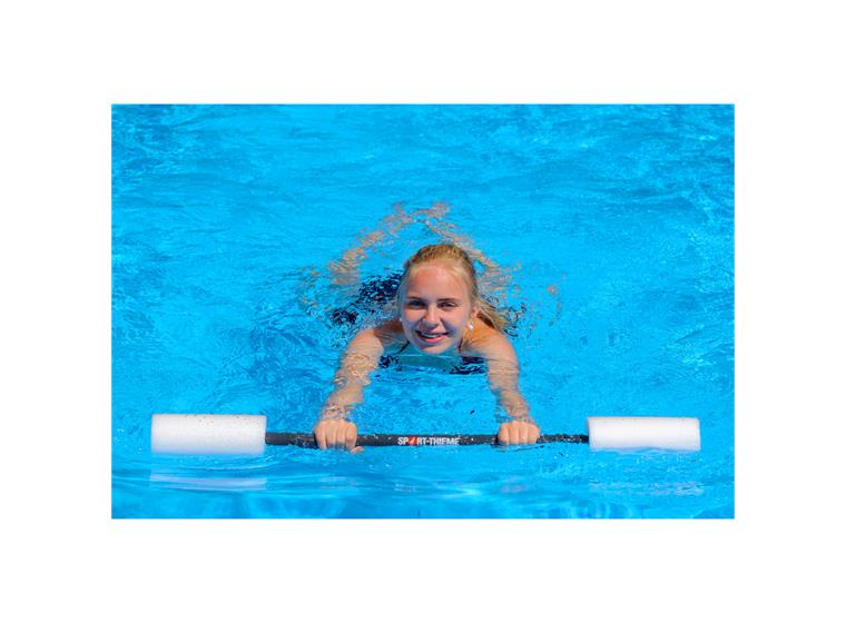 Vattenskivstång | Vattenhantel 1 st Senior | För Aqua fitness 