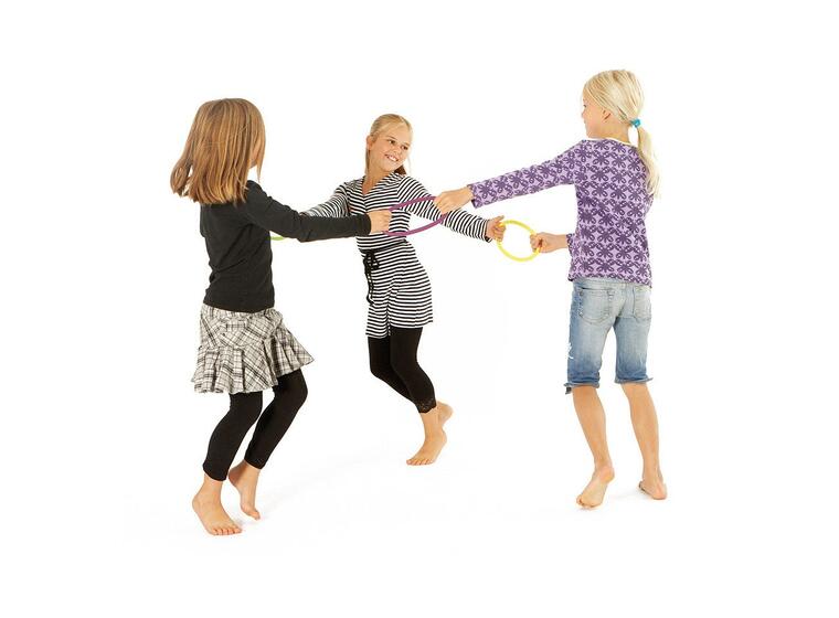 Aktivitetsringar 24 st Set med ringar i 6 olika färger 