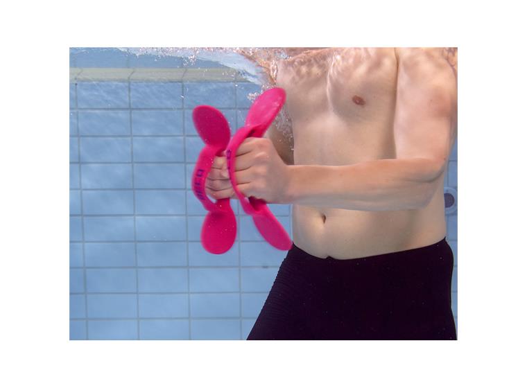 Aqua Fitness BeFlex Hand Paddles Rosa