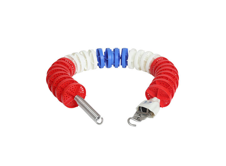 Competitor® Racing Lane Line 50 m Simlina| Blå/Vit/Röd | 100 mm vingar 