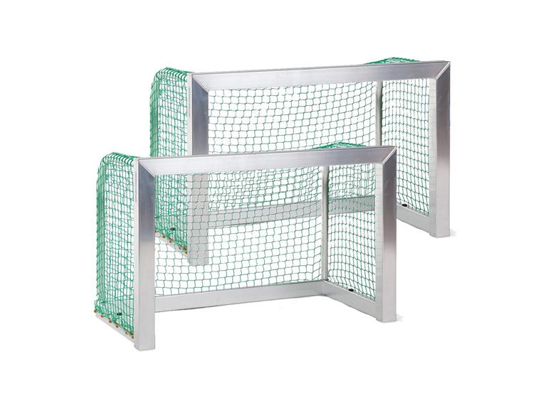 Fotbollsmål Minimål Helsvetsade Aluminiummål 120 x 80 cm 2 st.
